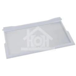 Whirlpool Glasplaat 475x290x5mm Met Strip ARG955, ART478, KRI1500A 481245088134