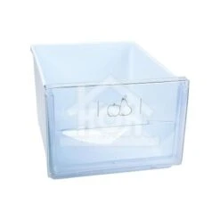 Whirlpool Groentelade Transparant/Wit, 230x155mm Crystal BCB333BGEHA, BCB312AIHA C00283220